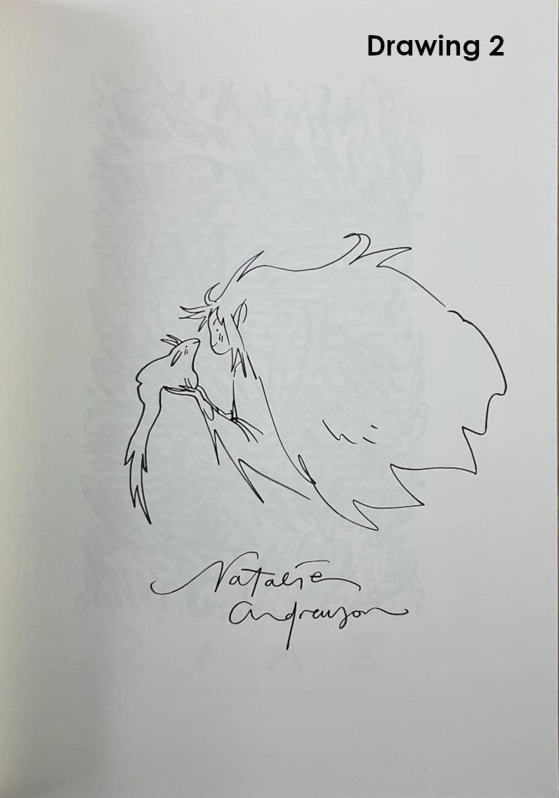 Dreaming in Color - Signed with a Drawing