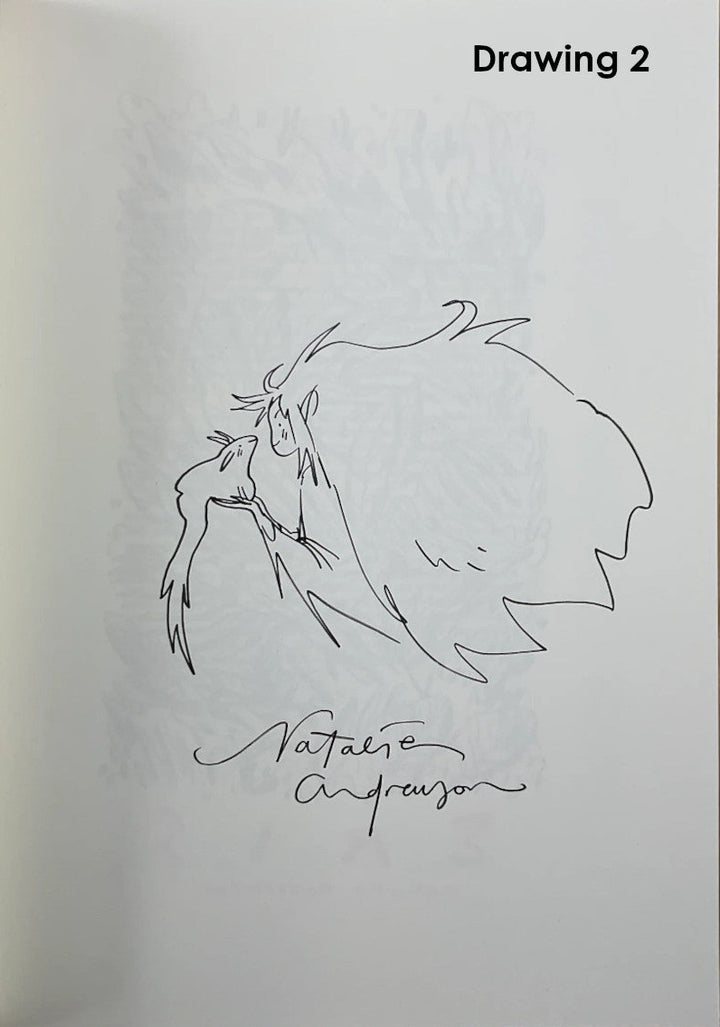 Dreaming in Color - Signed with a Drawing