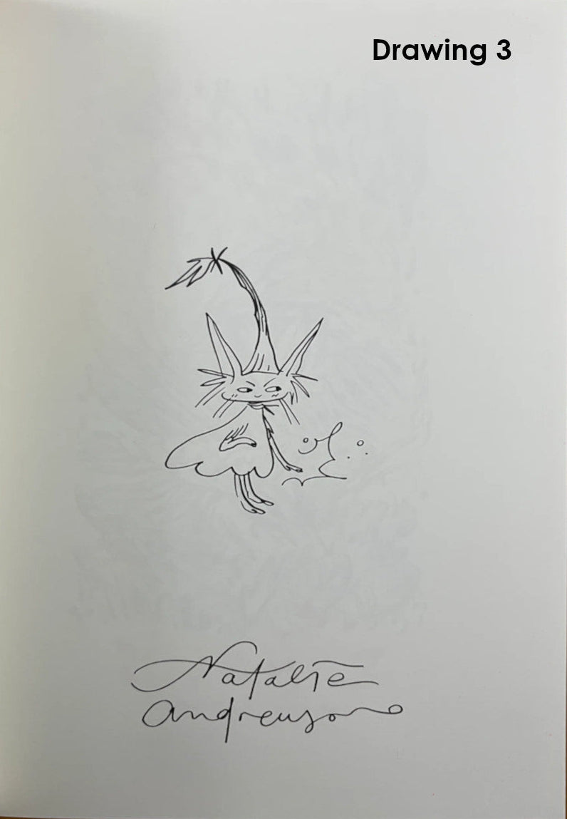 Dreaming in Color - Signed with a Drawing