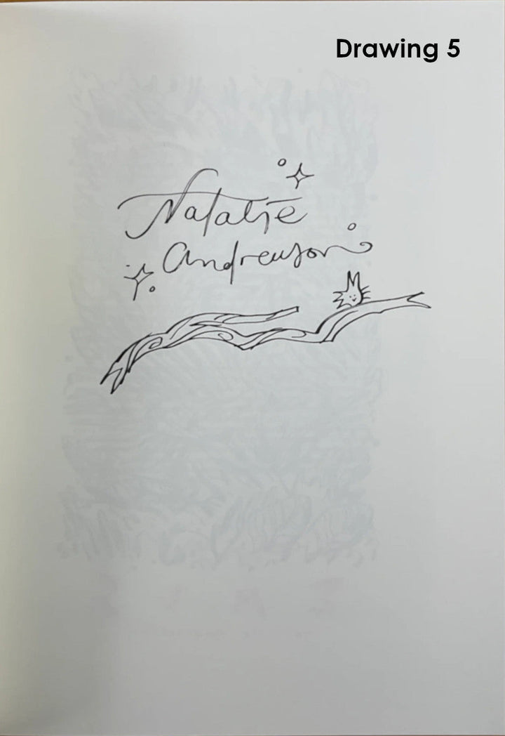 Dreaming in Color - Signed with a Drawing