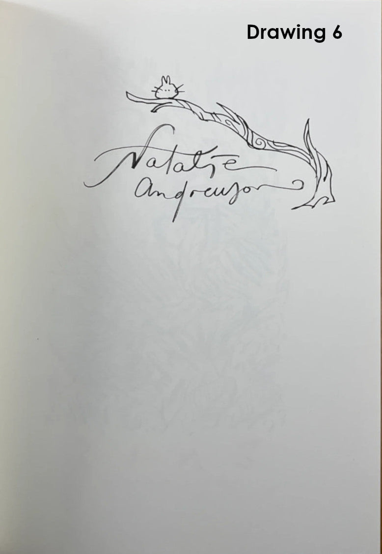 Dreaming in Color - Signed with a Drawing