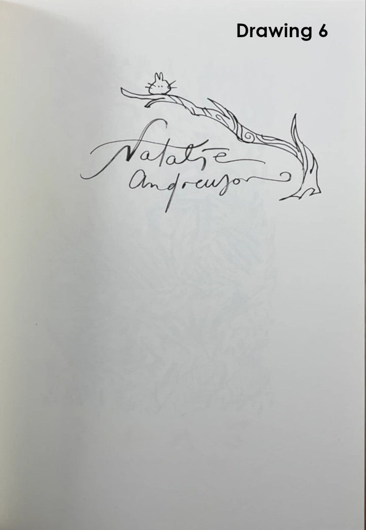 Dreaming in Color - Signed with a Drawing