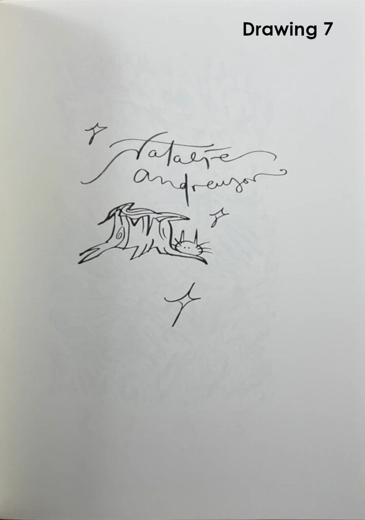 Dreaming in Color - Signed with a Drawing