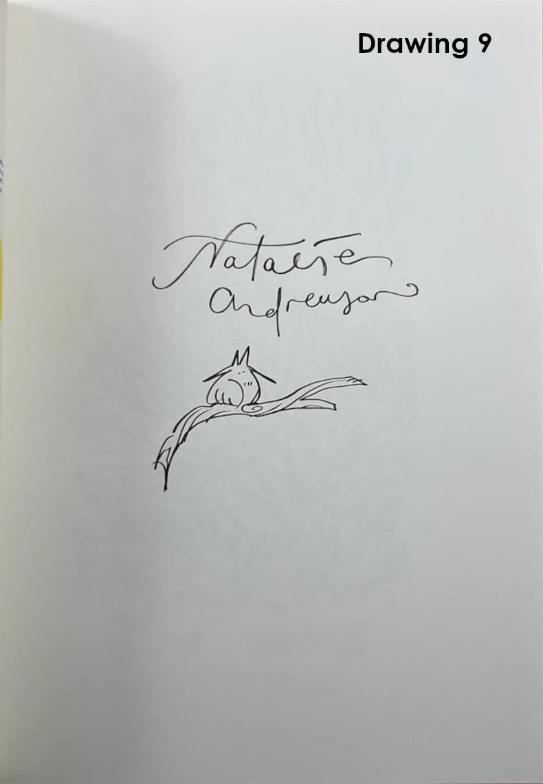 Dreaming in Color - Signed with a Drawing