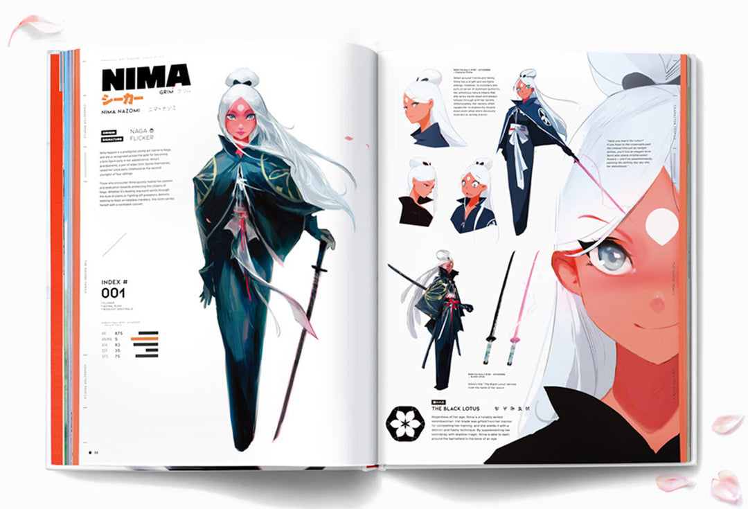 Nima: The Black Lotus - Signed