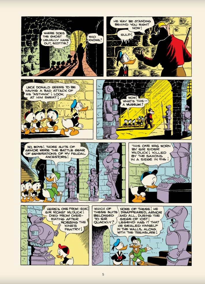 Walt Disney's Donald Duck "The Old Castle's Secret": The Complete Carl Barks Disney Library Vol. 6