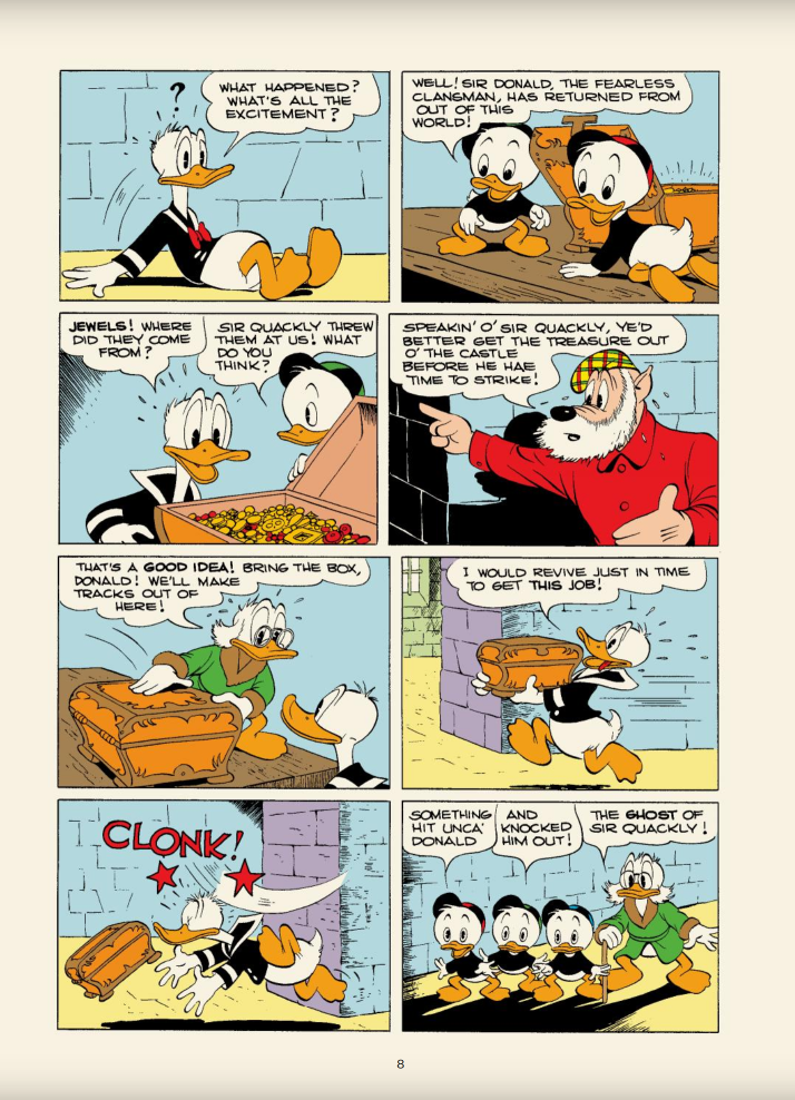 Walt Disney's Donald Duck "The Old Castle's Secret": The Complete Carl Barks Disney Library Vol. 6