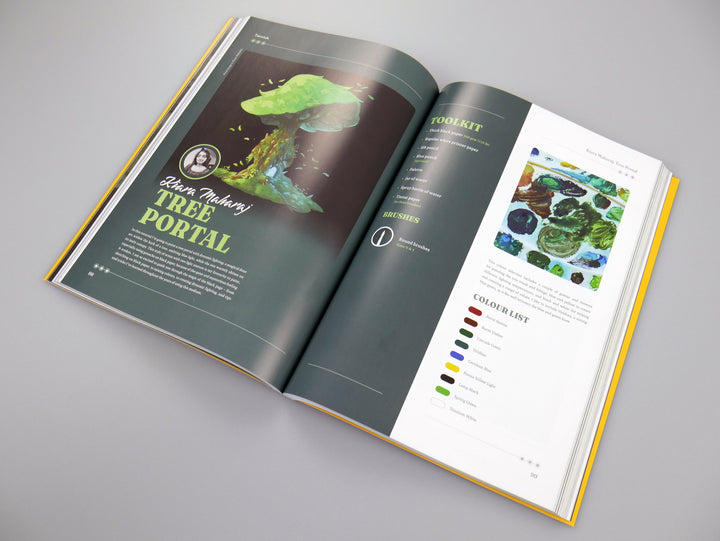 Painting Fantasy with Gouache: Tutorials, Tips, and Tricks from Professional Painters