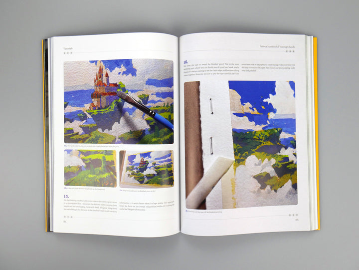 Painting Fantasy with Gouache: Tutorials, Tips, and Tricks from Professional Painters