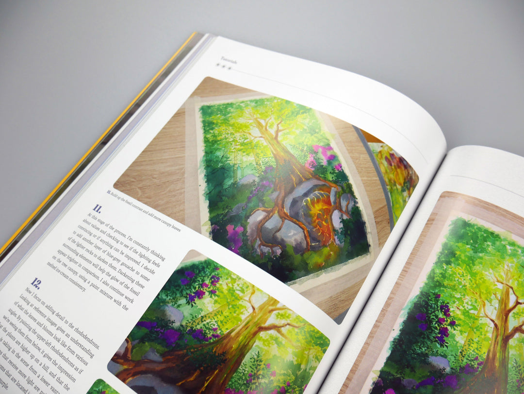 Painting Fantasy with Gouache: Tutorials, Tips, and Tricks from Professional Painters