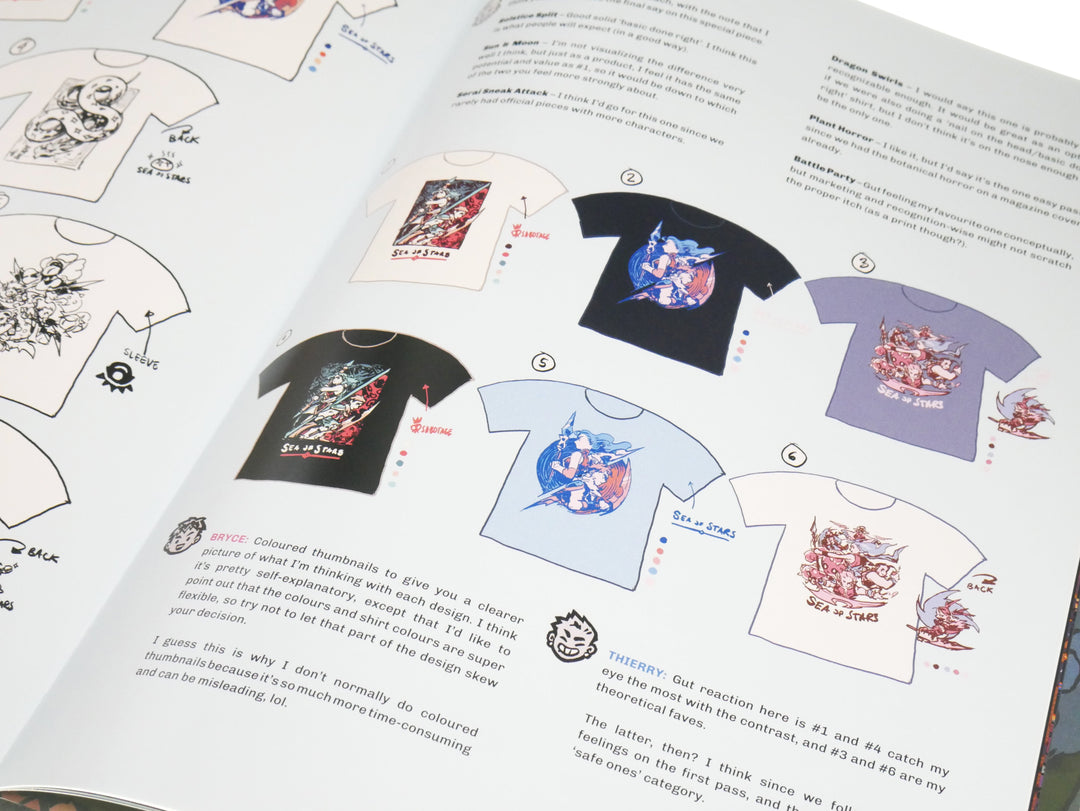 Sea of Stars: Throes of the Watchmaker - The Concept Art of Bryce Kho