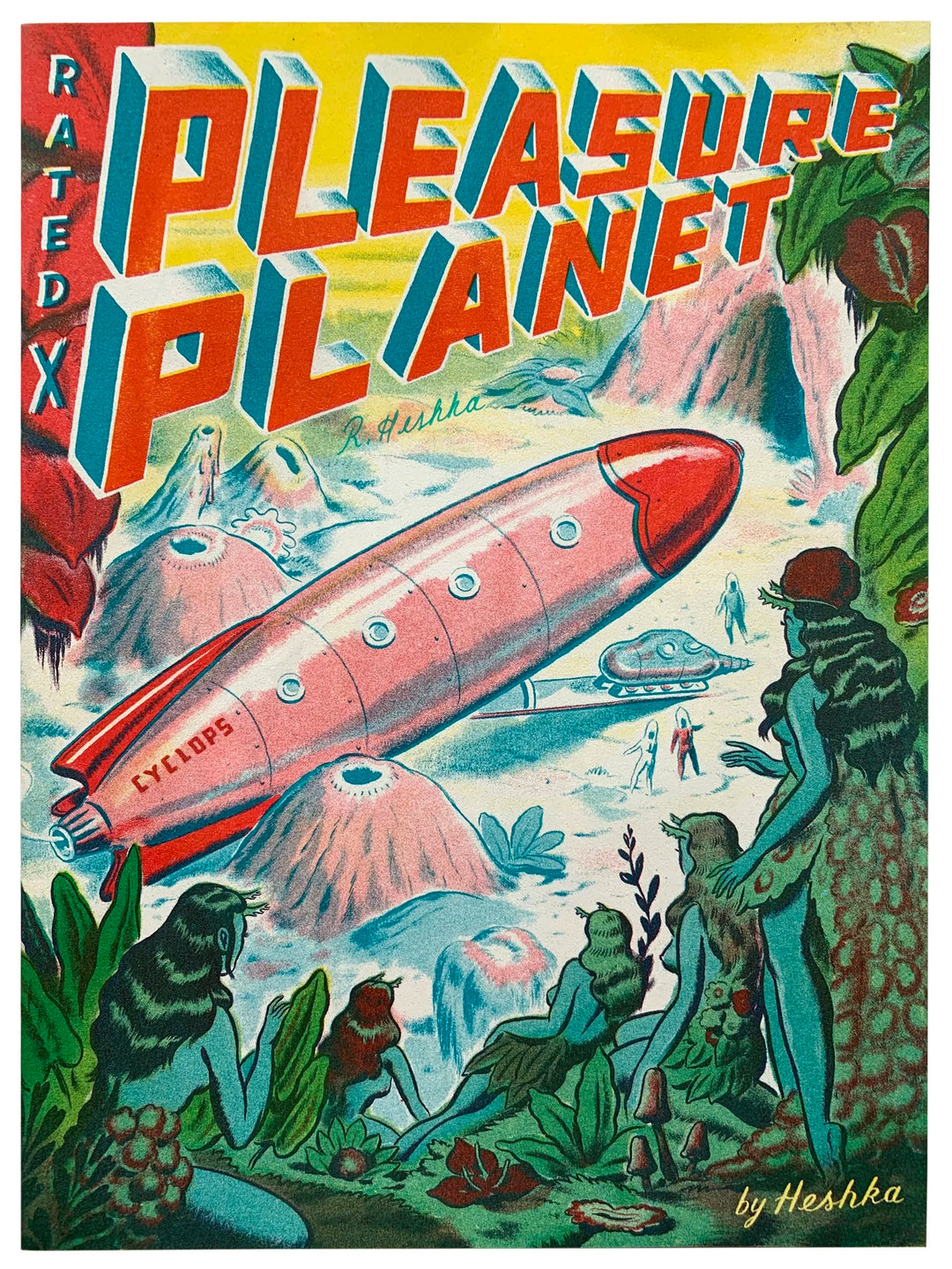 “Pleasure Planet” Comic Book - Signed