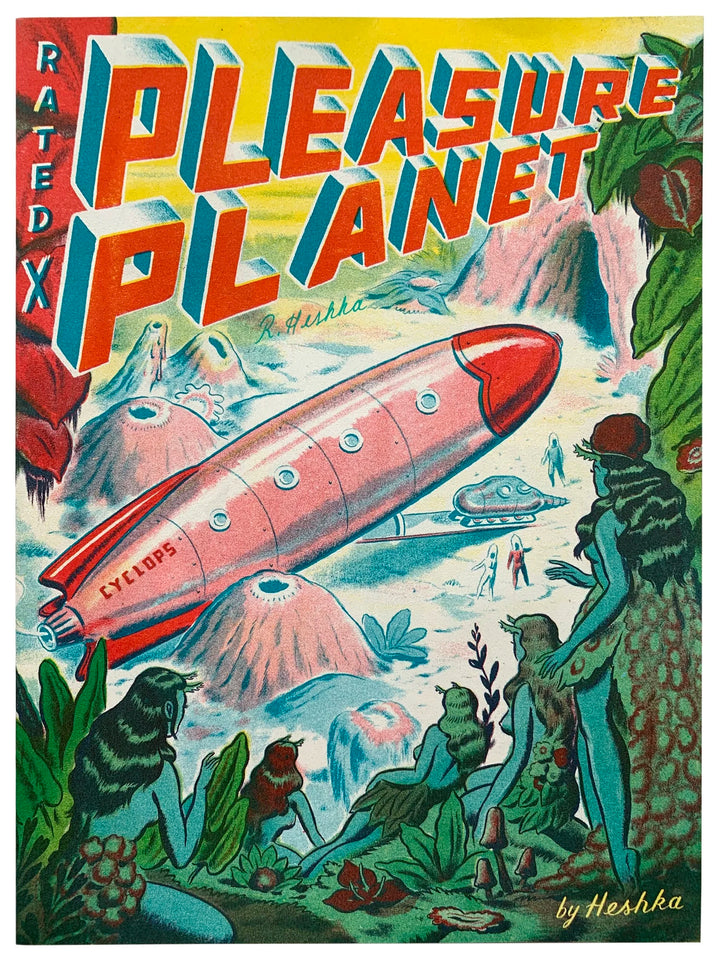 “Pleasure Planet” Comic Book - Signed