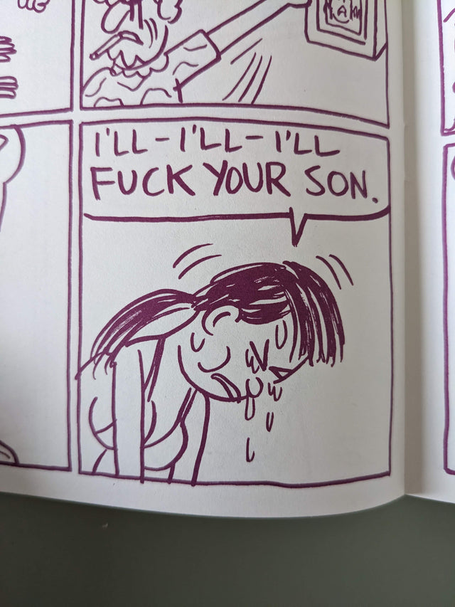 F**k My Son: A Tale of Terror Issue 1 - Signed with a Drawing