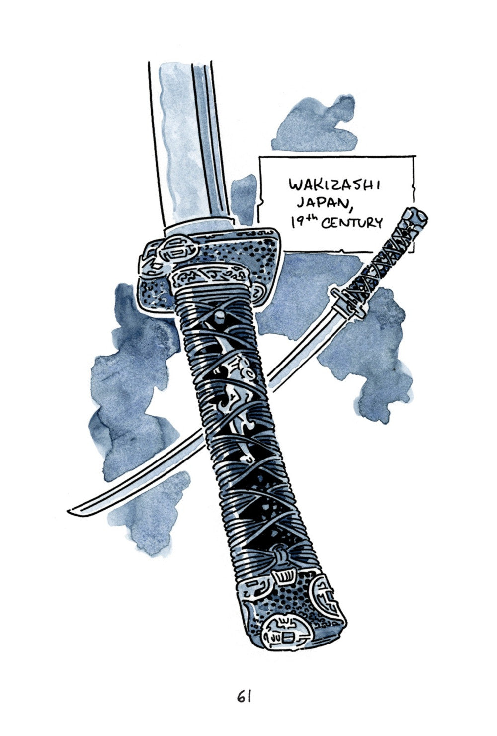 A Dream of Swords - Signed with a Color Drawing