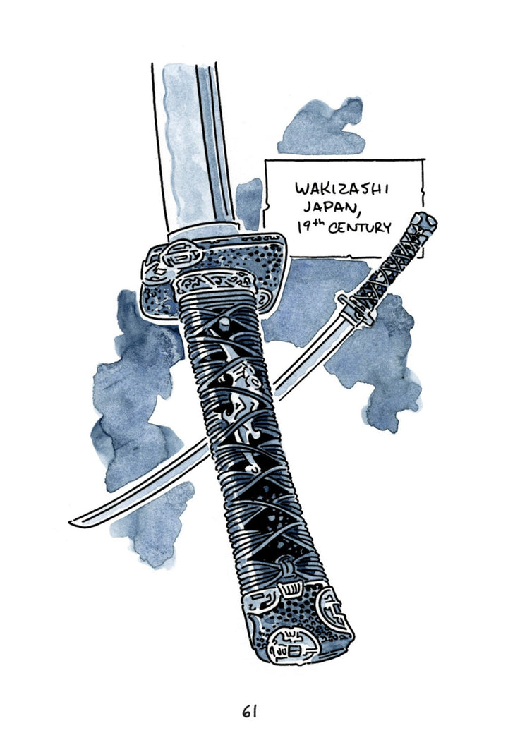 A Dream of Swords - Signed with a Color Drawing
