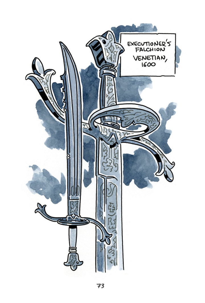 A Dream of Swords - Signed with a Color Drawing