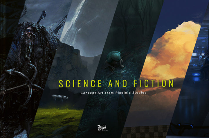 Science and Fiction: Concept Art from Pixoloid Studios - Signed