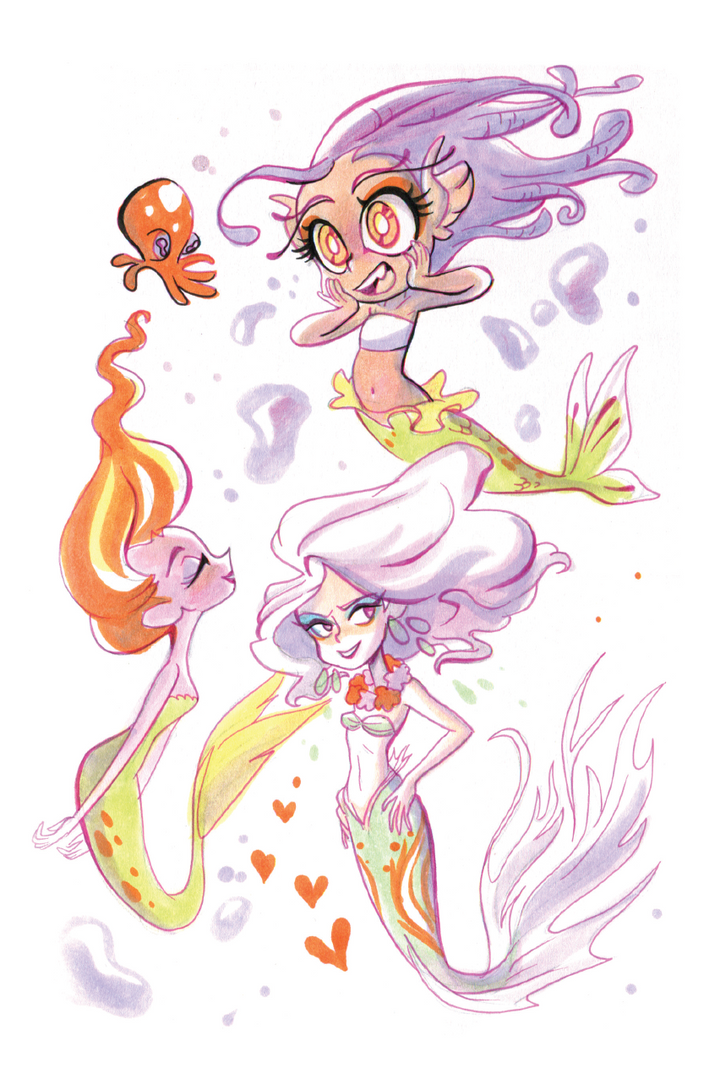 Brianne Drouhard 2015 - Signed with a Drawing