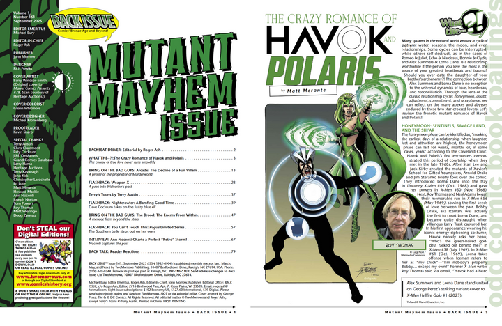 Back Issue! #161 - Mutant Mayhem Issue