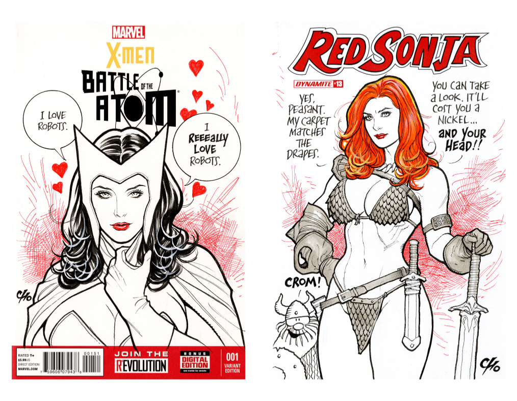 The Book of Outrage 5: The Art of Frank Cho - Signed