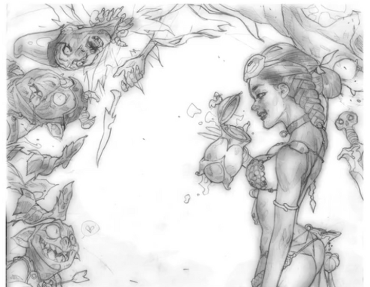 Ben Caldwell Sketchbook #46: Covers & Comic Art - Signed