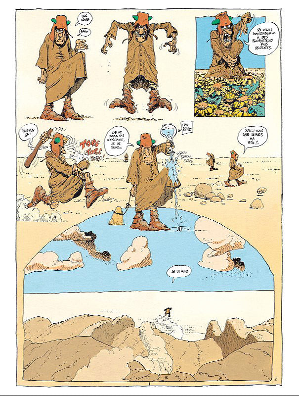 Le Bandard Fou (Moebius Oeuvres - 30x40) – Stuart Ng Books