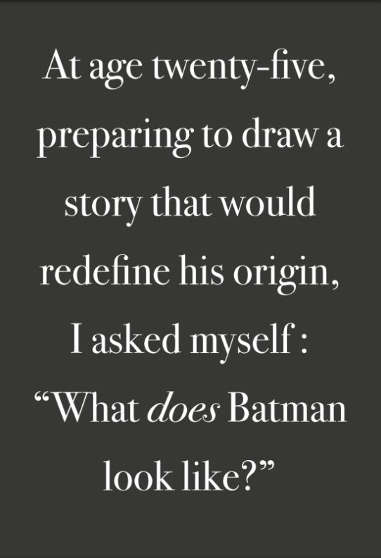 David Mazzucchelli's Batman Year One Artist's Edition