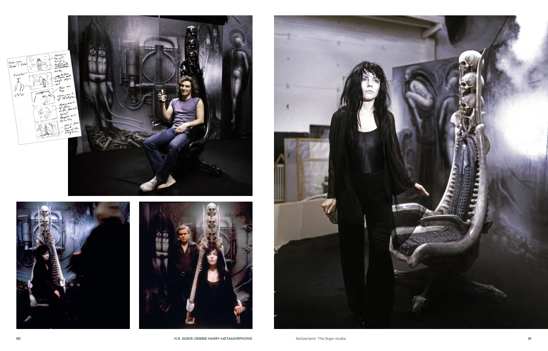 H.R. Giger: Debbie Harry Metamorphosis: Creating the Visual Concept for KooKoo - Signed by Debbie Harry and Chris Stein - Pre-Order