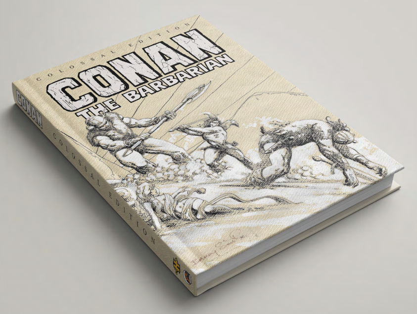 Conan the Barbarian Colossal Edition - Barry Windsor-Smith Cover