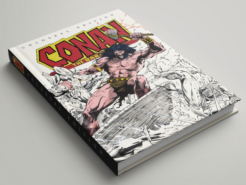 Conan the Barbarian Colossal Edition - Jim Lee Cover