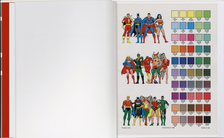 DC Comics Style Guide (1982)