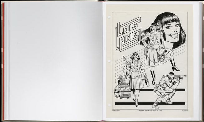 Style Guide Comic DC Comics Style Guide (1982) – Stuart Ng Books