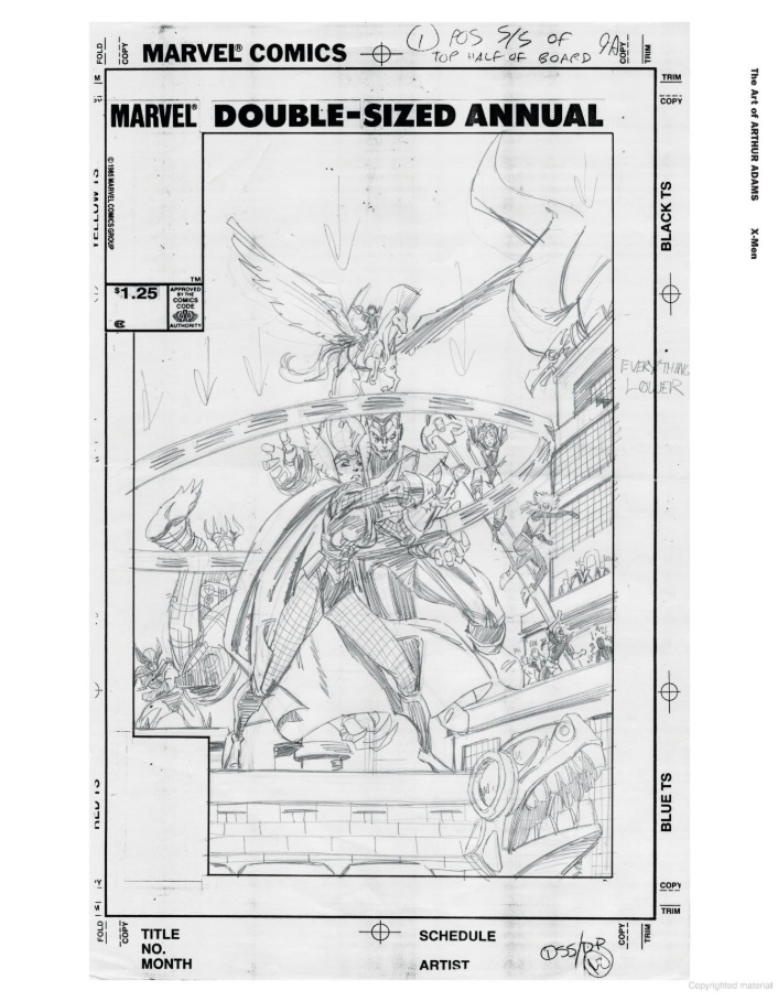 Marvel Monograph: The Art of Arthur Adams - X-Men