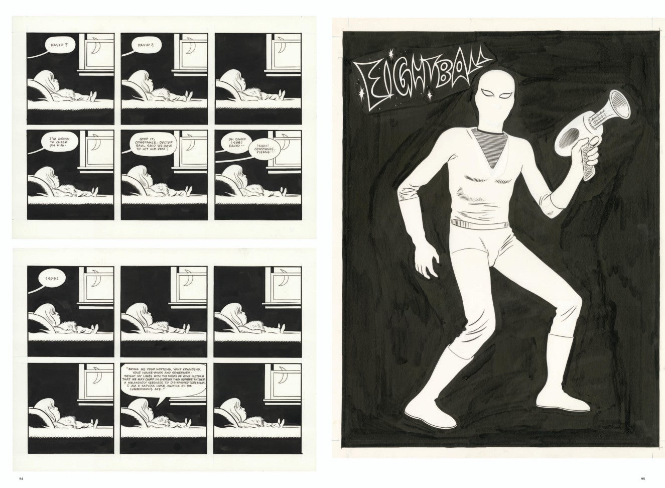 Original Art: Daniel Clowes – Stuart Ng Books