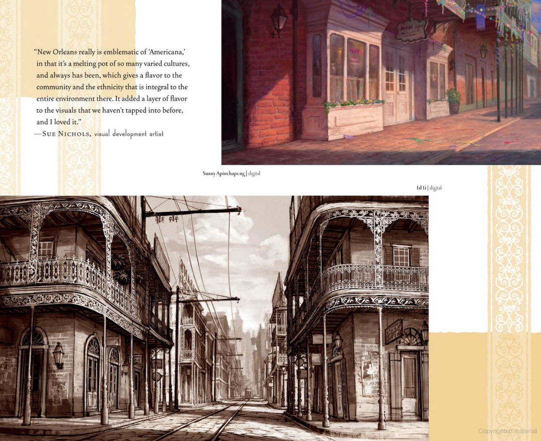 The Art of the Princess and the Frog