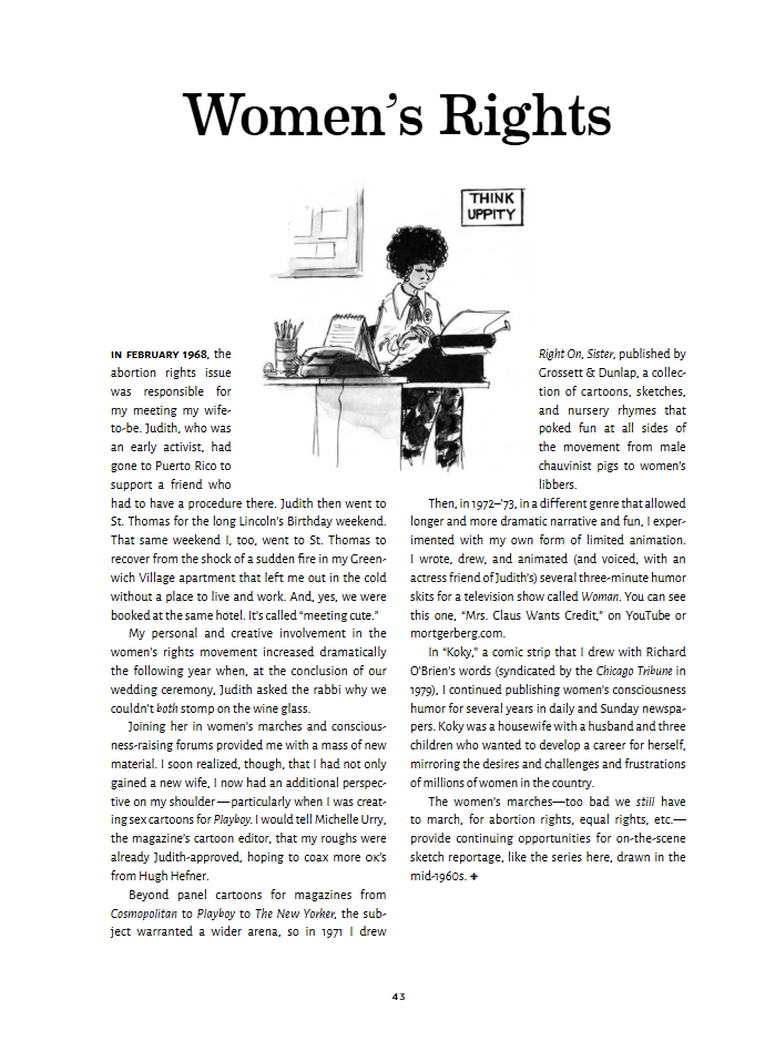 Mort Gerberg On The Scene: A 50-Year Cartoon Chronicle