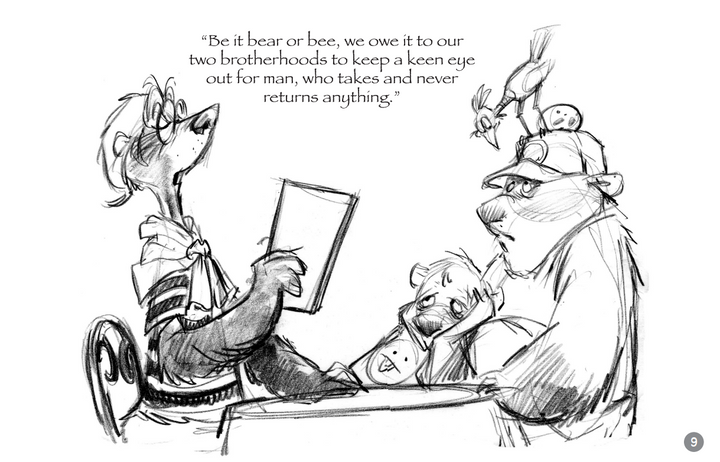 I Can't Bear It: The Works of Phil Mendez, Sketchbook #2