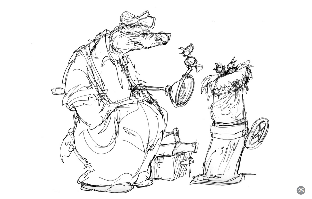I Can't Bear It: The Works of Phil Mendez, Sketchbook #2
