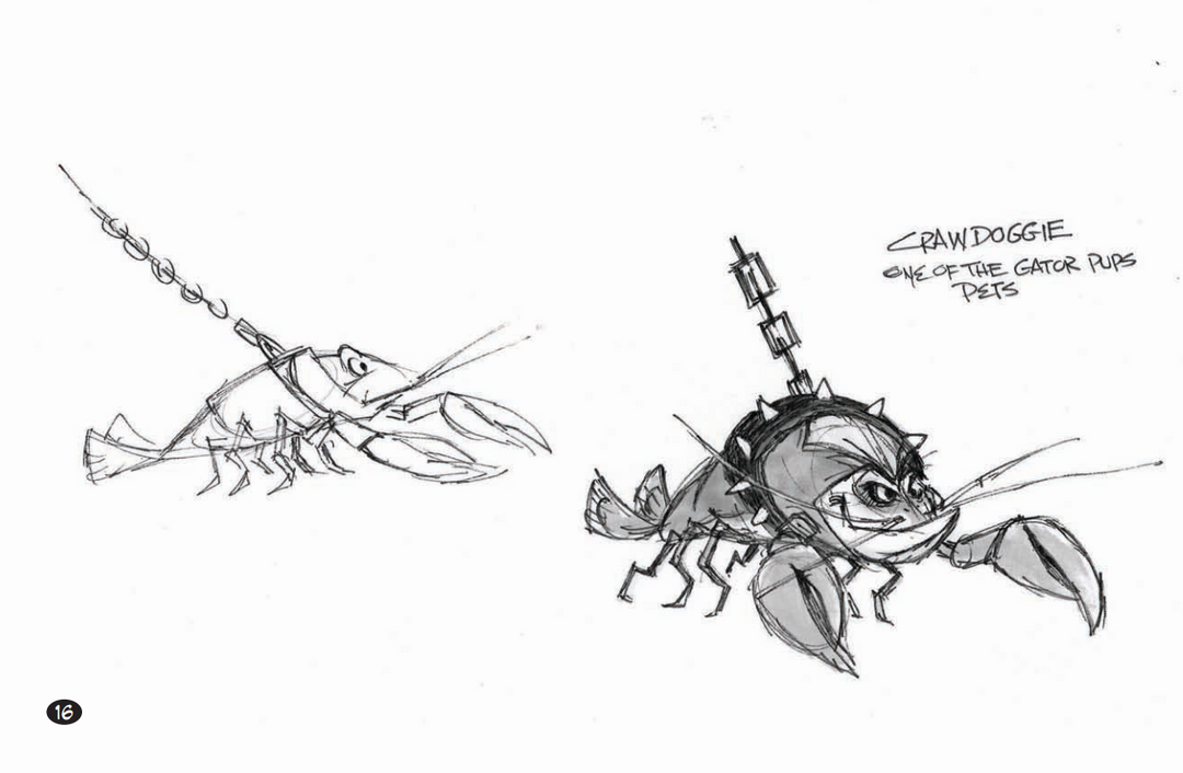 Gators and Other Walking Bags of Thought: The Works of Phil Mendez, Sketchbook #4