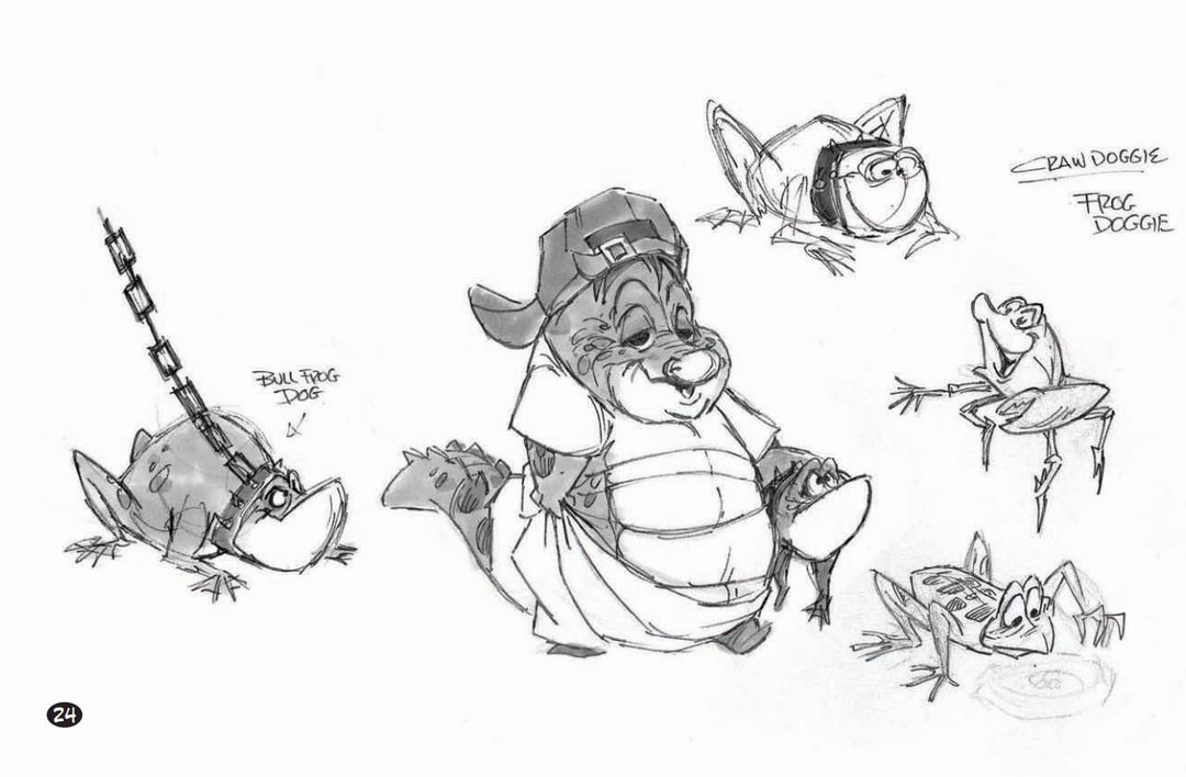 Gators and Other Walking Bags of Thought: The Works of Phil Mendez, Sketchbook #4