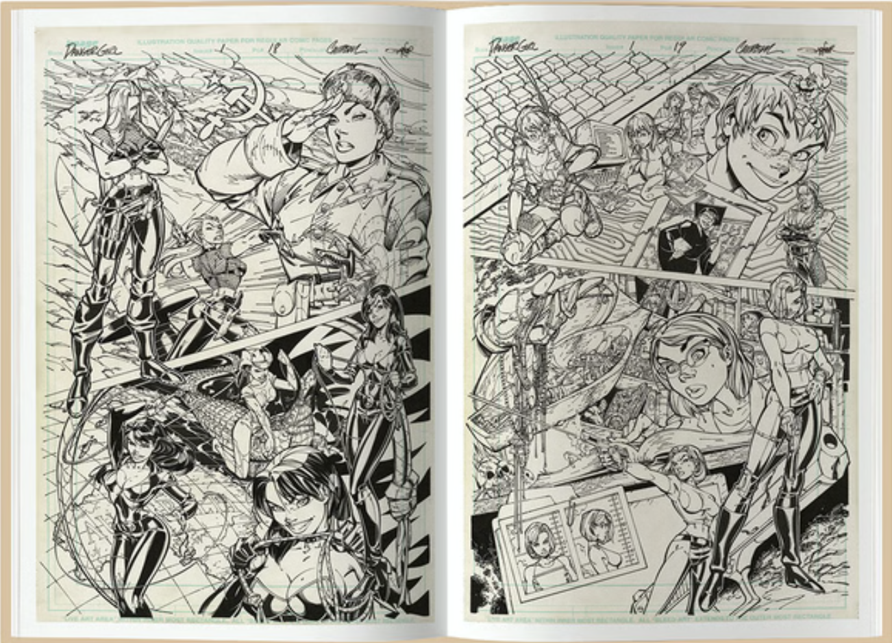 Danger Girl Artist's Edition - Kickstarter Exclusive – Stuart Ng Books