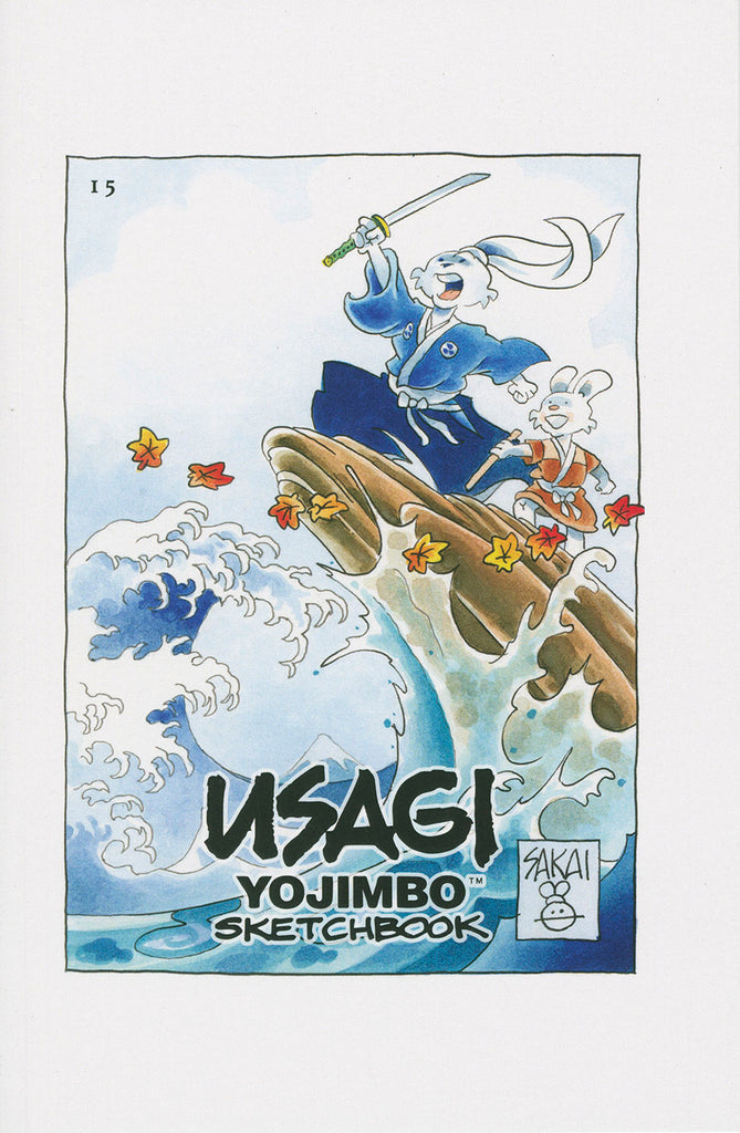 Usagi Yojimbo Sketchbook 15 - Signed