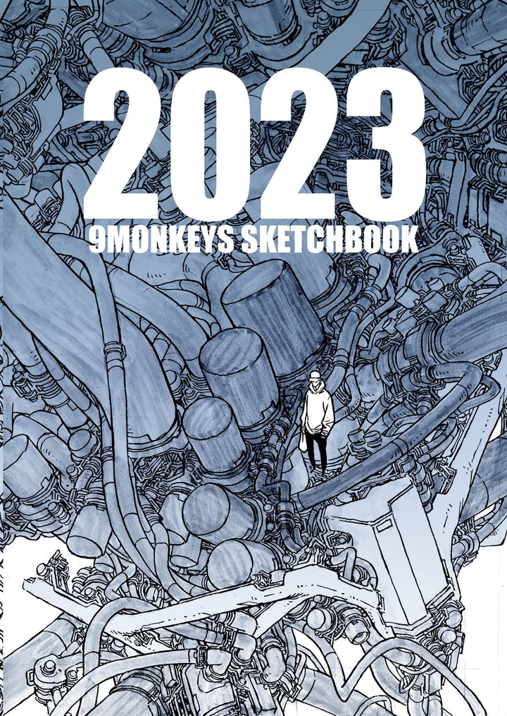 2023 9monkeys Sketchbook - Signed