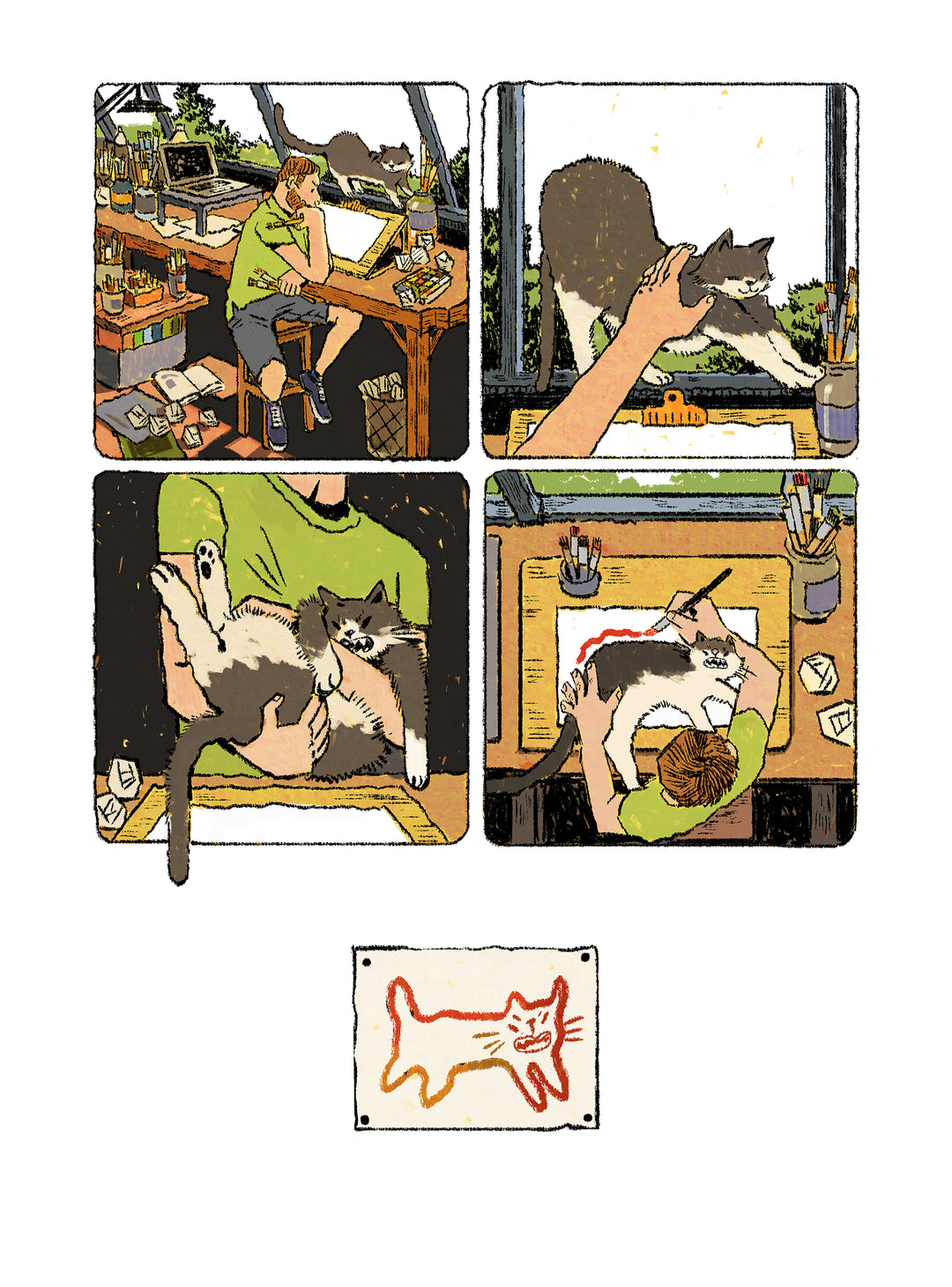 Slices of Life: A Comic Montage