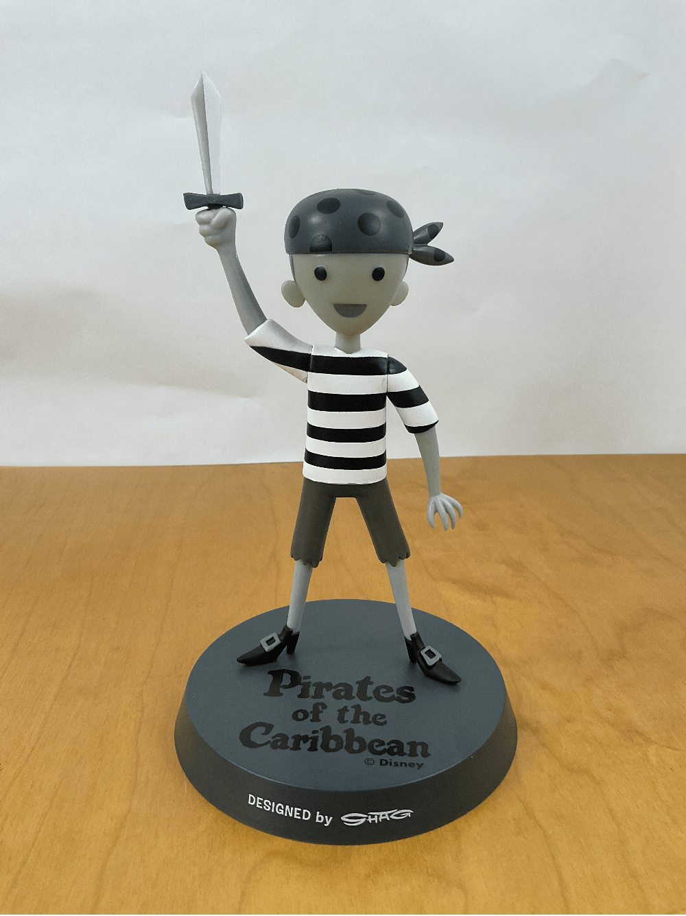 Pirates of the Caribbean Pirate Boy - Black & White Version