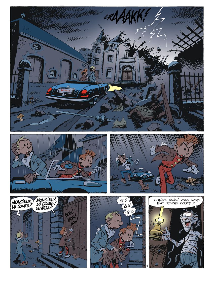 Une Adventure De Spirou Et Fantasio 3: Le Tombeau Des Champignac