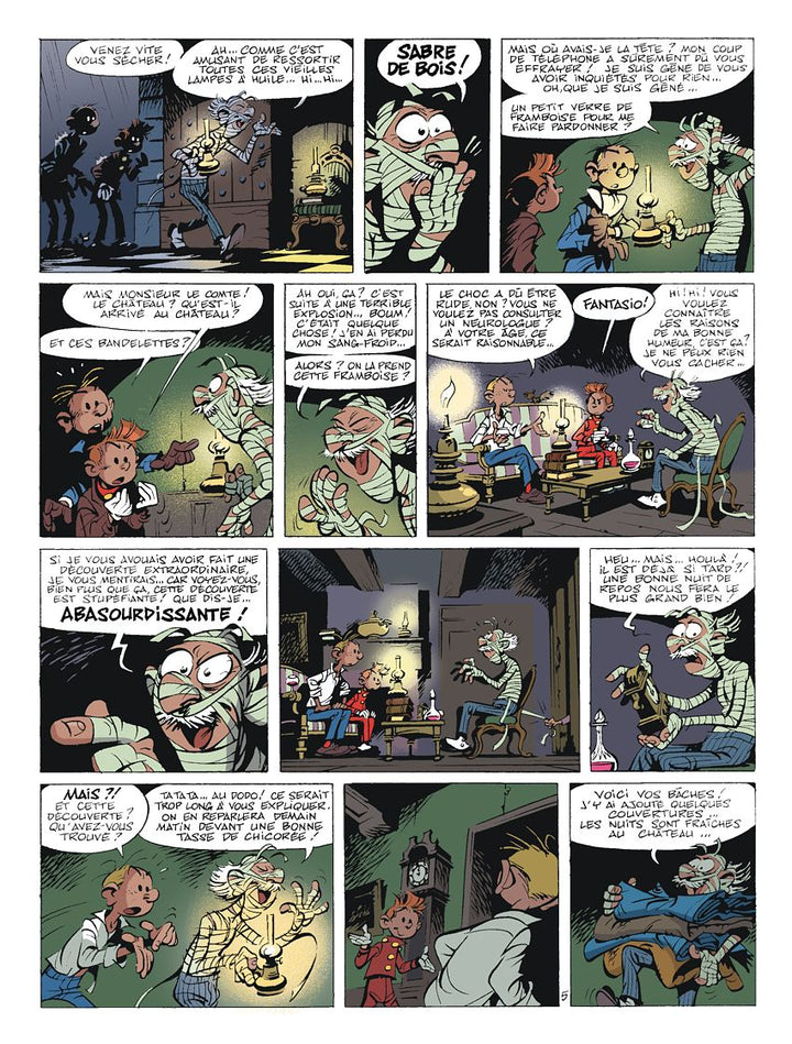 Une Adventure De Spirou Et Fantasio 3: Le Tombeau Des Champignac