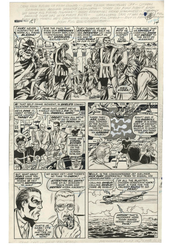 Steranko Nick Fury Agent of S.H.I.E.L.D. Artisan Edition – Stuart