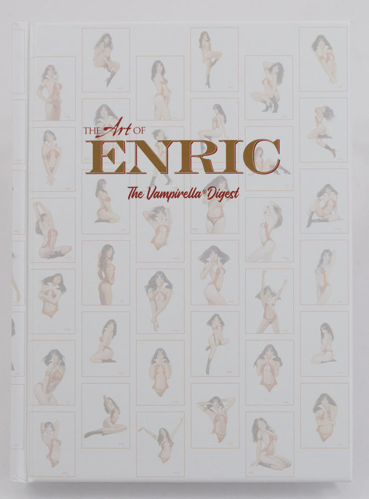 The Art of Enric: The Vampirella Edition - Signed & Numbered, with an Original Painting, Signed Prints, and The Vampirella Digest